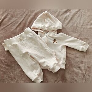 Ralph Lauren - 9 month - light pink sweat suit